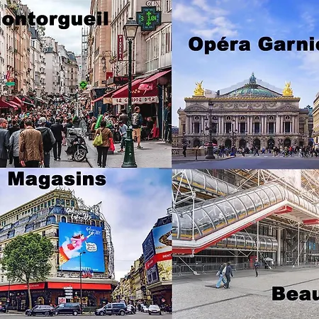 Urbanflat 223 - Bel Pour 4 Montorgueil Parigi